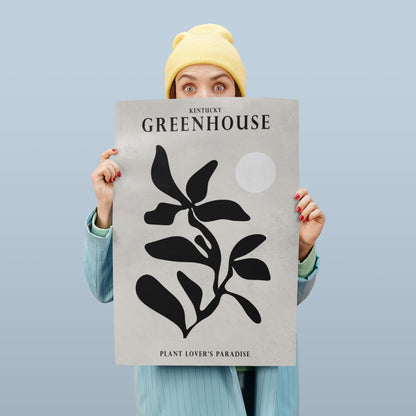 Kentucky Greenhouse Beige Poster