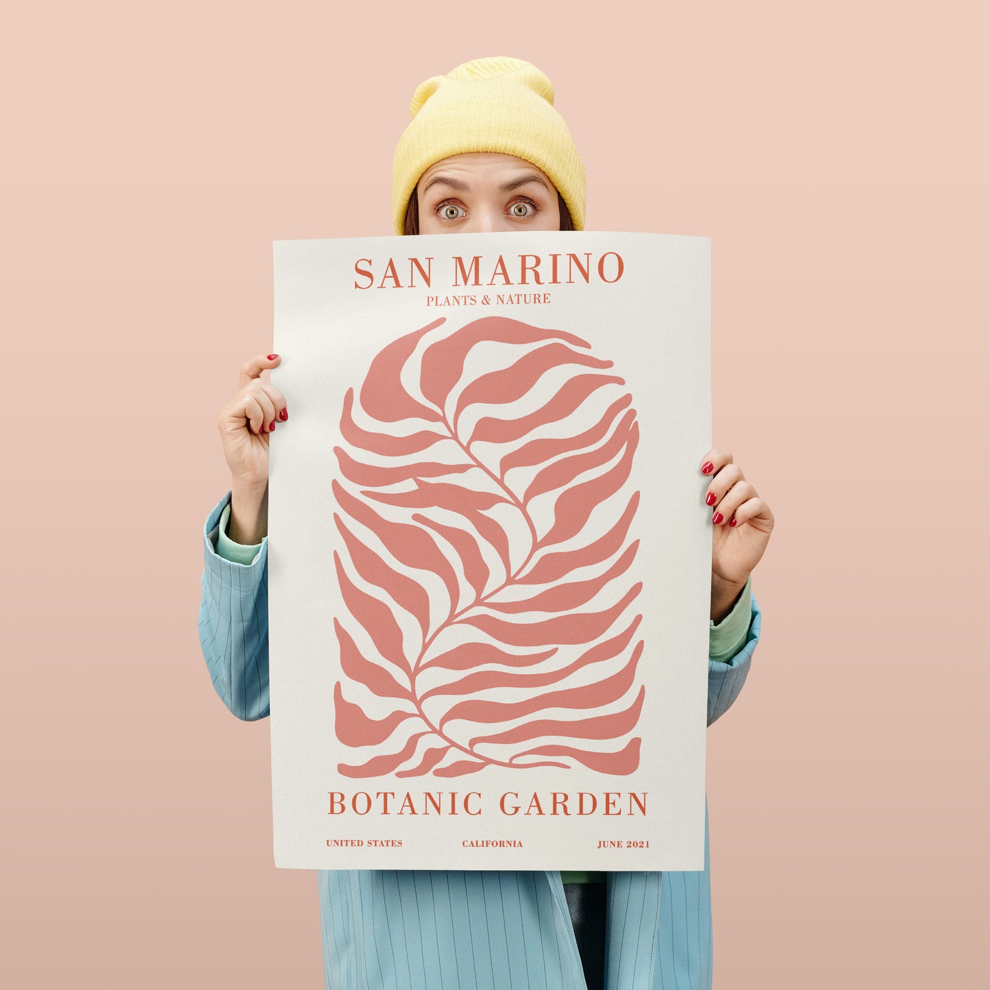 San Marino Garden Poster