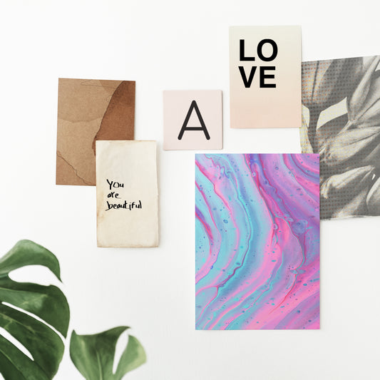 Liquid Aesthetic Abstract Poster