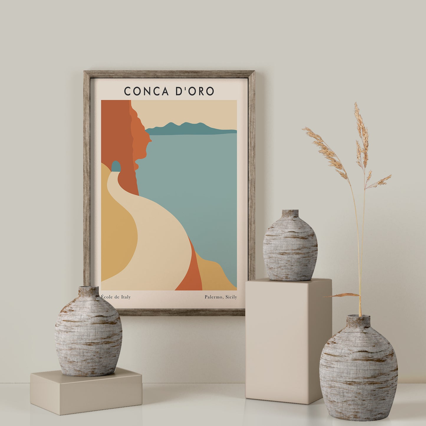 Conca D'Oro Travel Poster