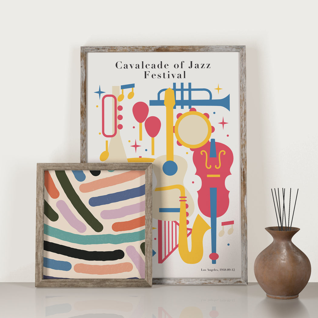 Cavalcade of Jazz Festival Poster