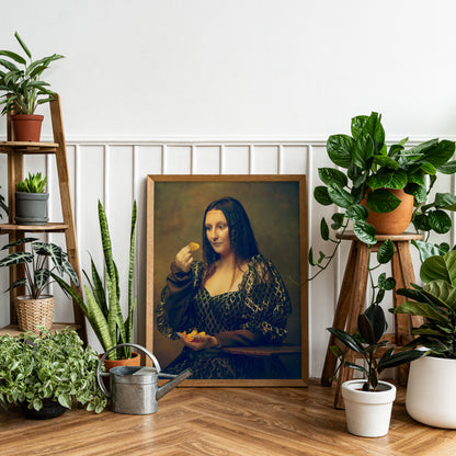 Eclectic Modern Mona Lisa Poster