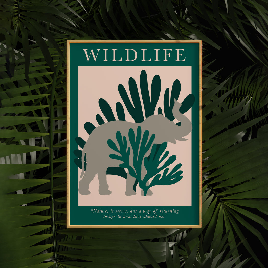 Wildlife Illustration Print