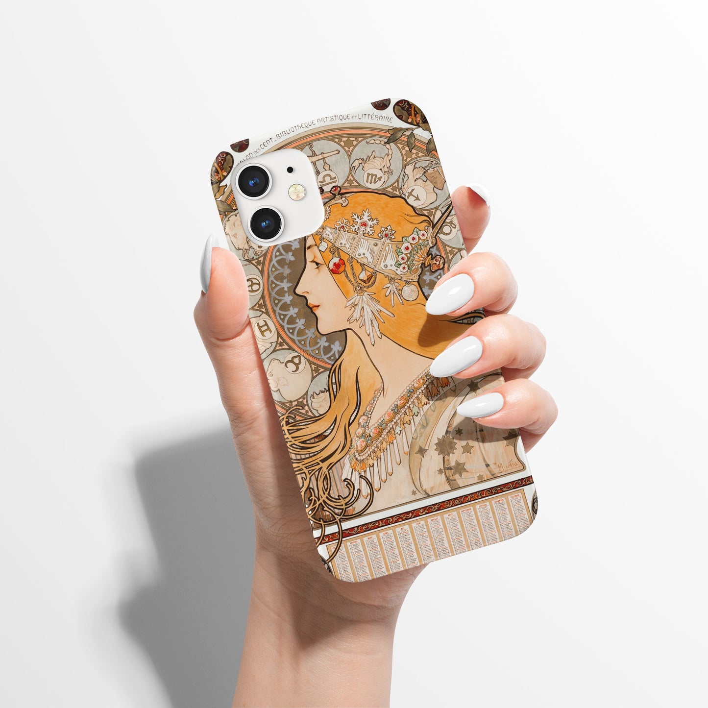 Alphonse Mucha iPhone Case - Art Nouveau Style