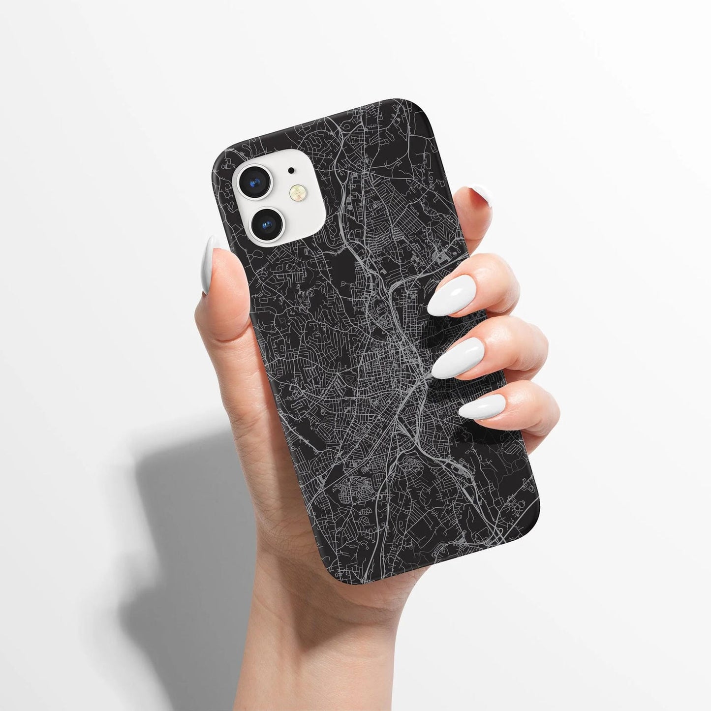 Worcester, Massachusetts - Sealth Map iPhone Case