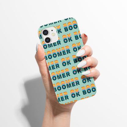 OK BOOMER iPhone Case