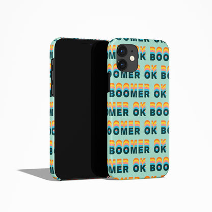 OK BOOMER iPhone Case