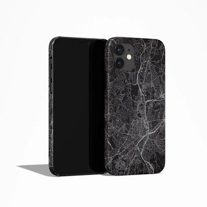 Worcester, Massachusetts - Sealth Map iPhone Case