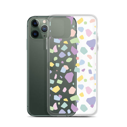 Pastel Terrazzo Cute iPhone Case