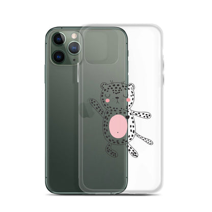 Cute Pink Cat iPhone Case