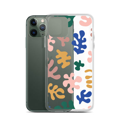 Colorful Cut Outs iPhone Case