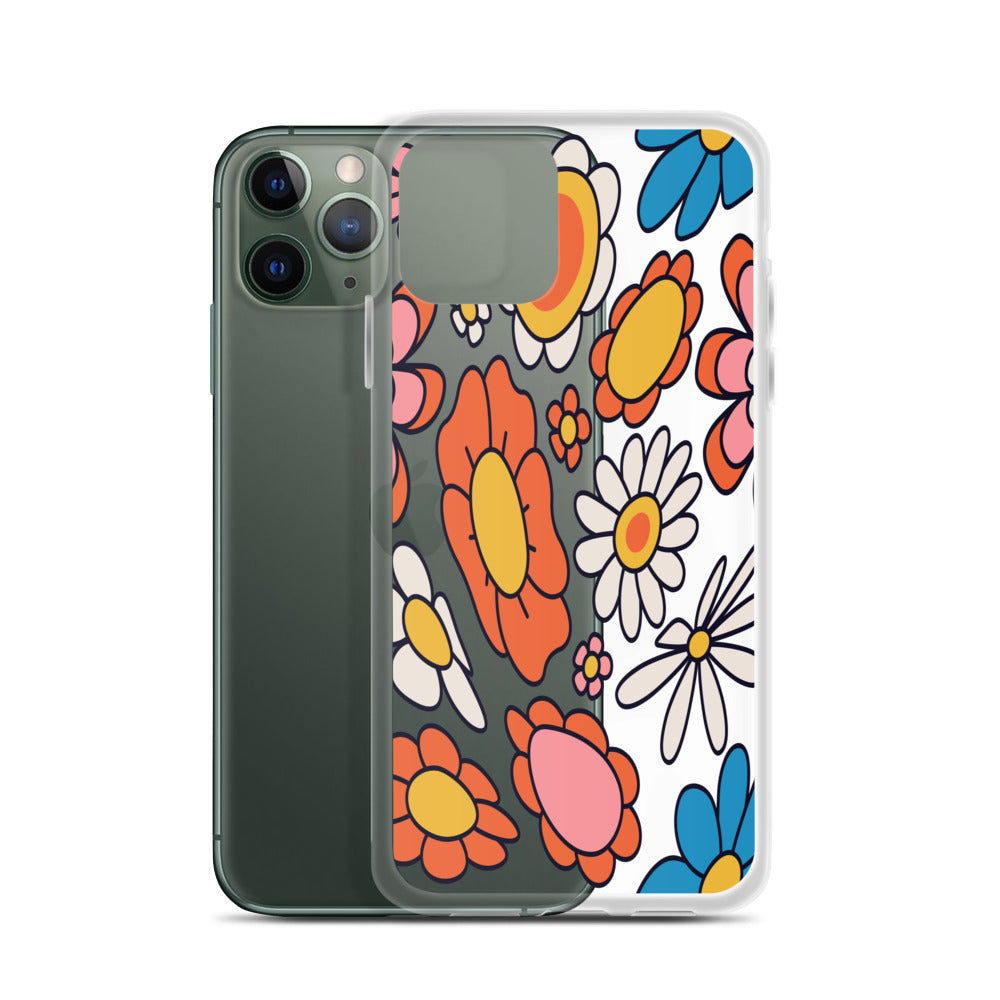 Psychodelic Floral iPhone Case