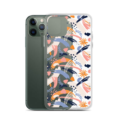 Mid Century Abstract iPhone Case