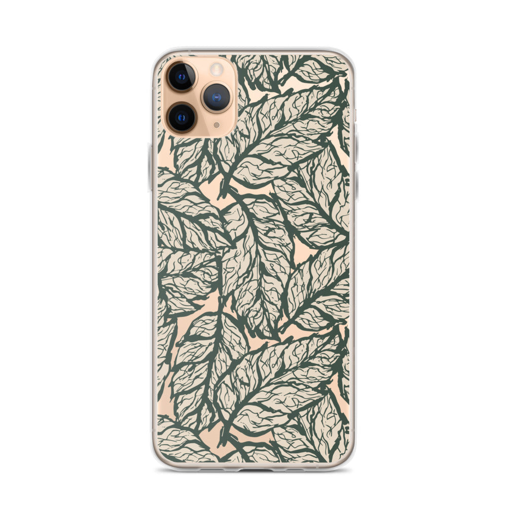 Botanical Leaves iPhone Case