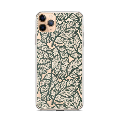 Botanical Leaves iPhone Case