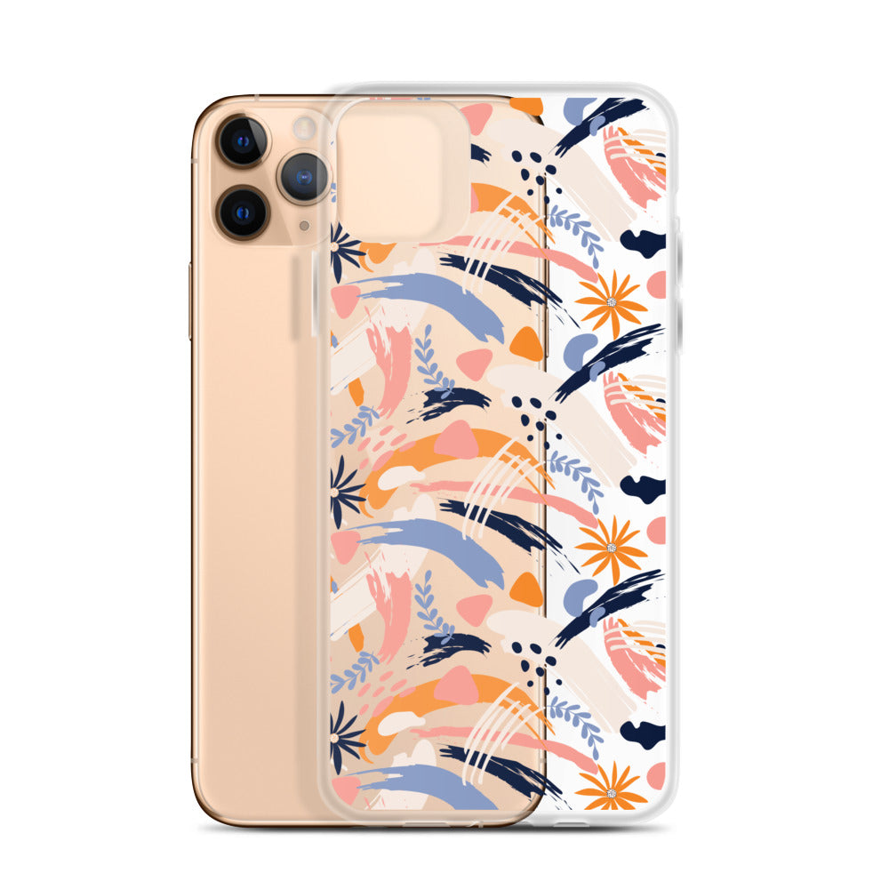 Mid Century Abstract iPhone Case