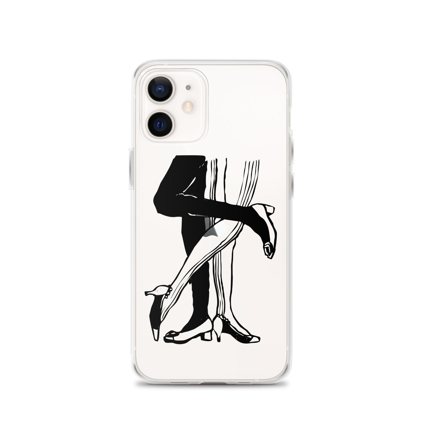 Jazz Swing Dance Clear iPhone Case