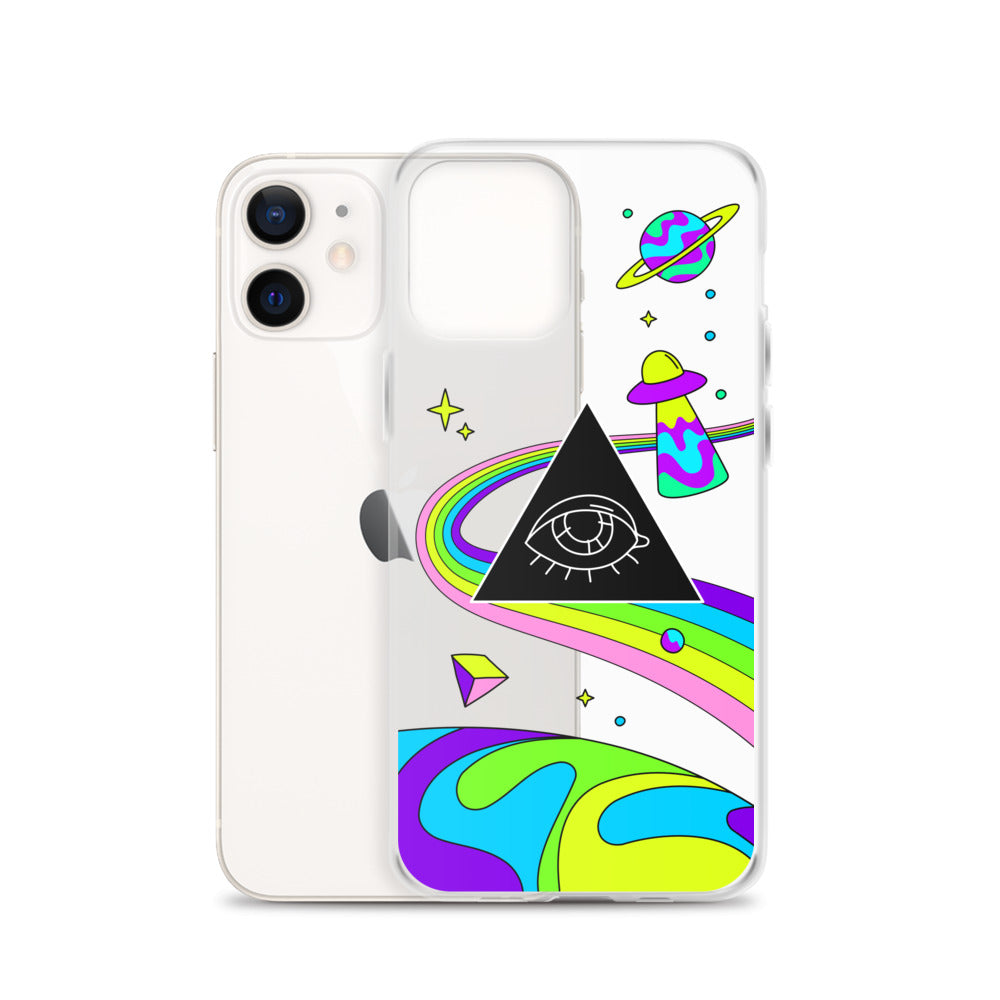 Shrooms and Rainbows iPhone Case