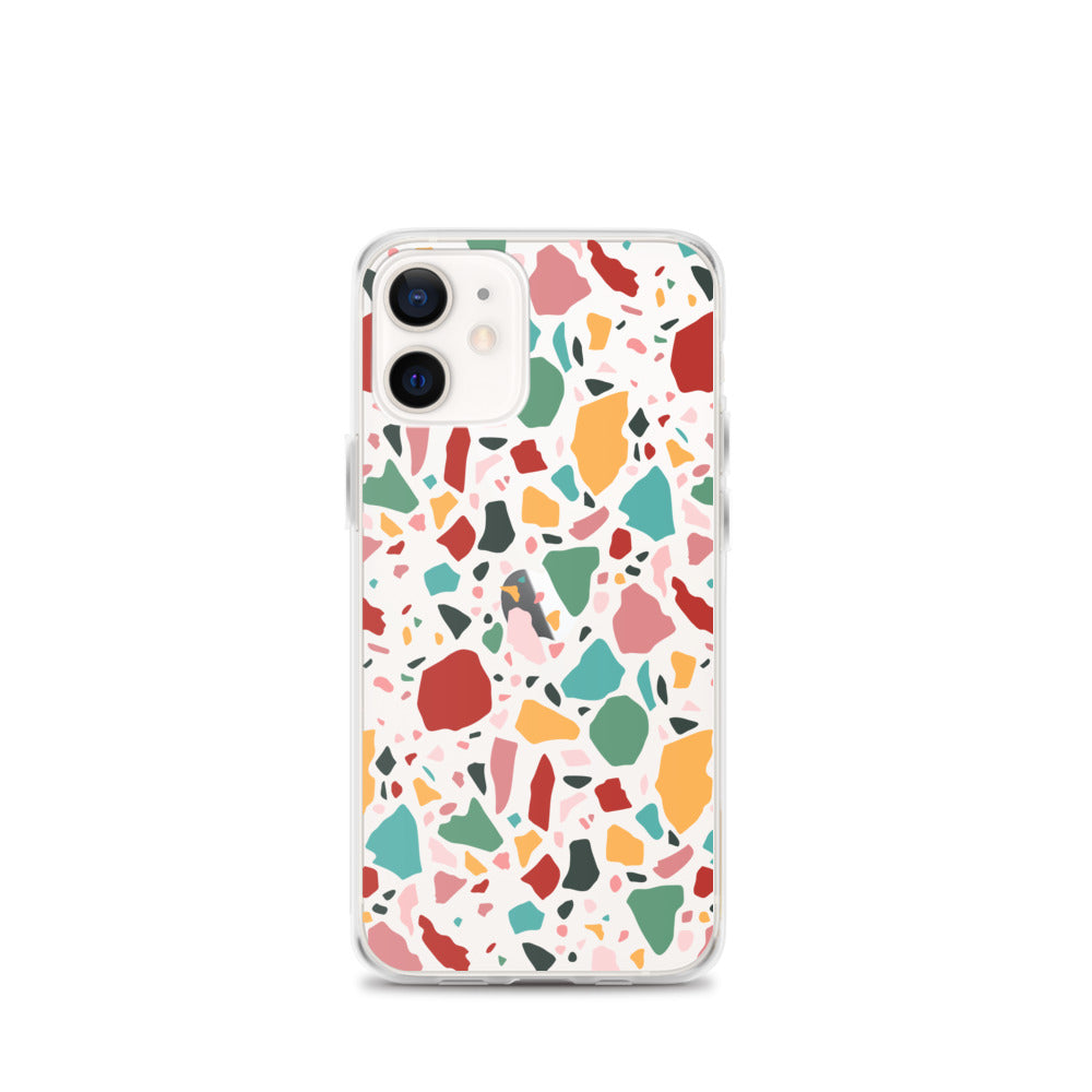Colorful Modern Terrazzo iPhone Case