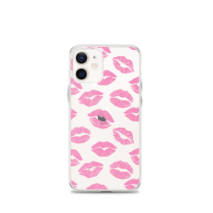 Pink Barbie Lips iPhone Case