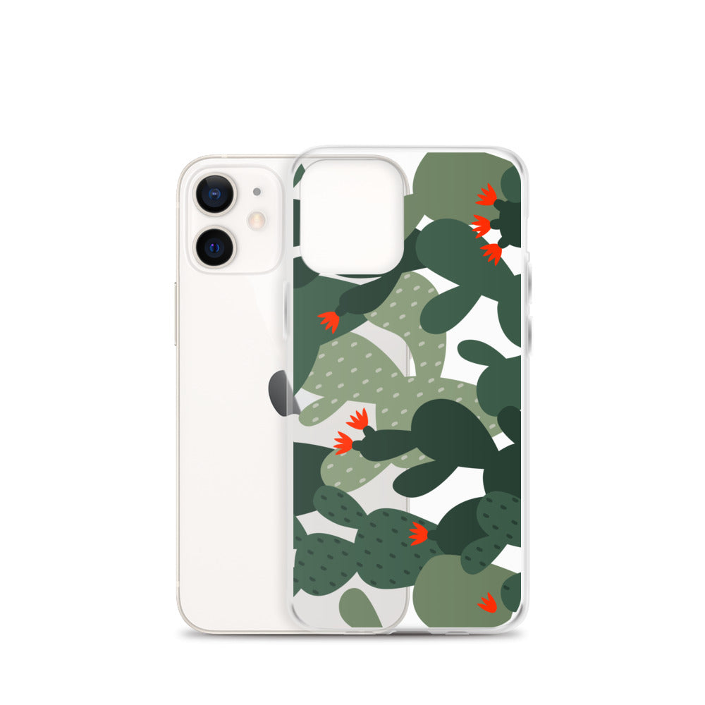 Green Cactus iPhone Case