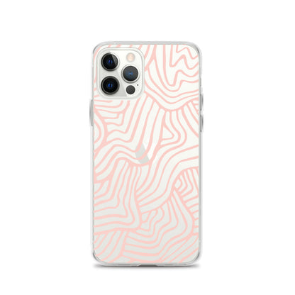 Mid Century Pink Feminin iPhone Case