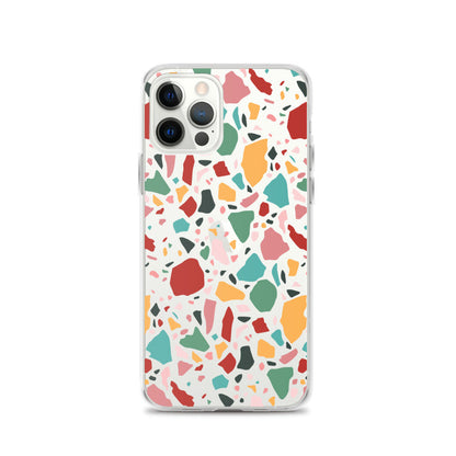 Colorful Modern Terrazzo iPhone Case