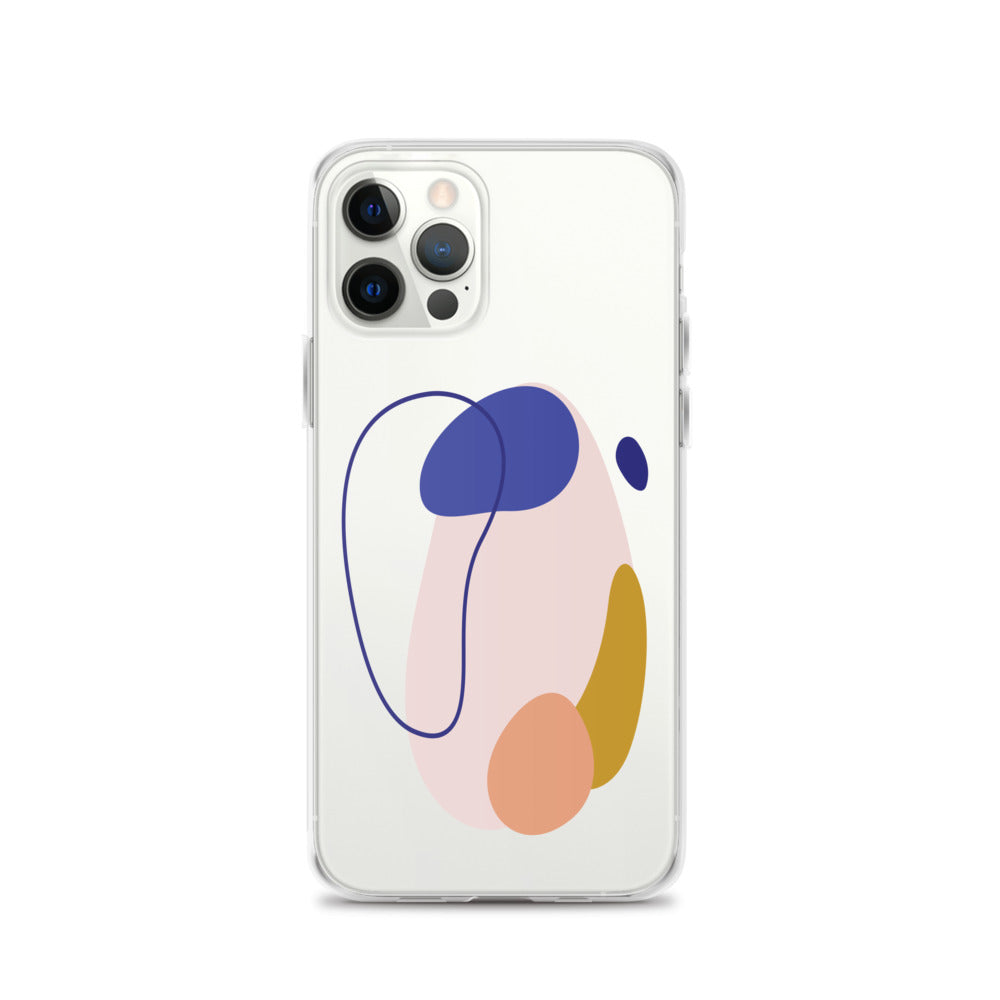 Mid Century Abstract iPhone Case