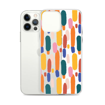 Mid Century Modern Colorful iPhone Case