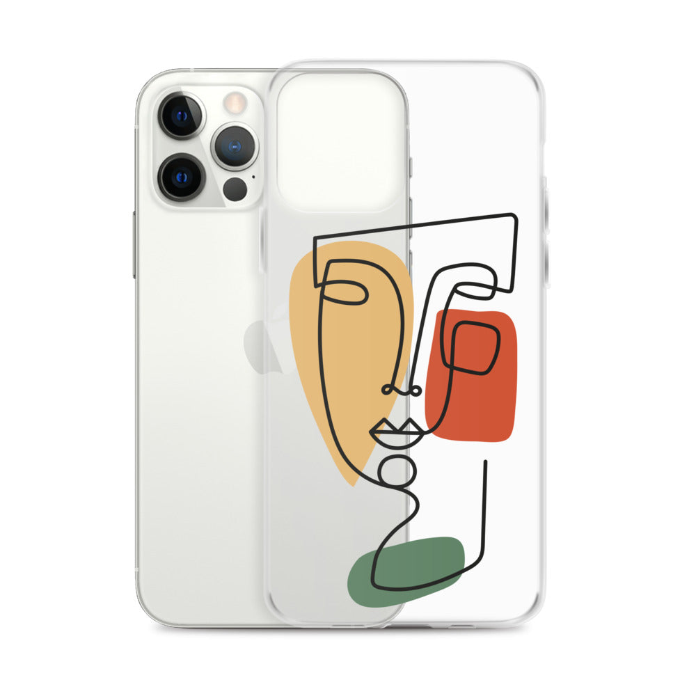 Line Art Picasso Artwork iPhone Case