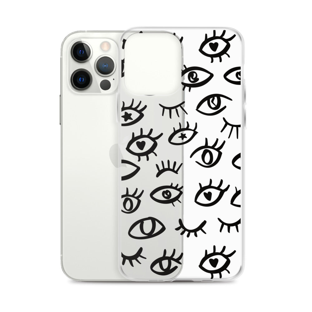 Pop Art Eyes iPhone Case