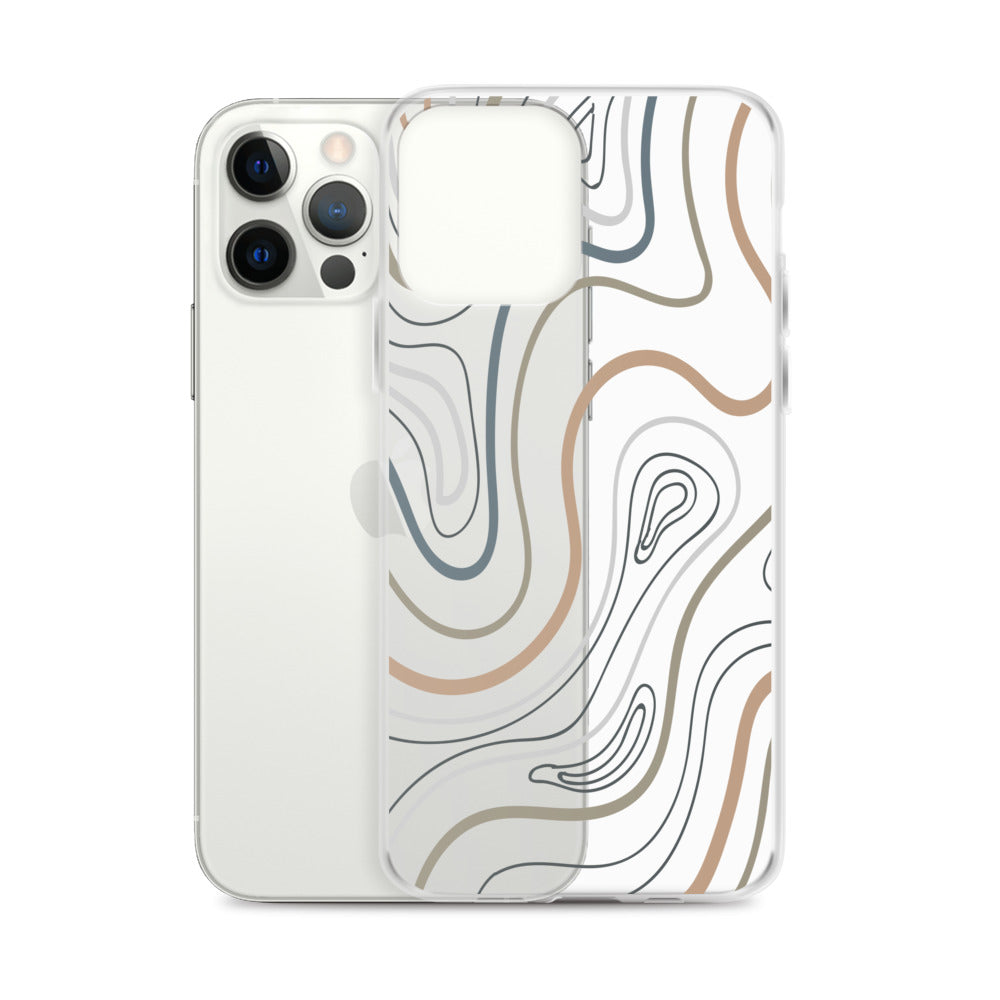 Line Art Minimalist iPhone Case