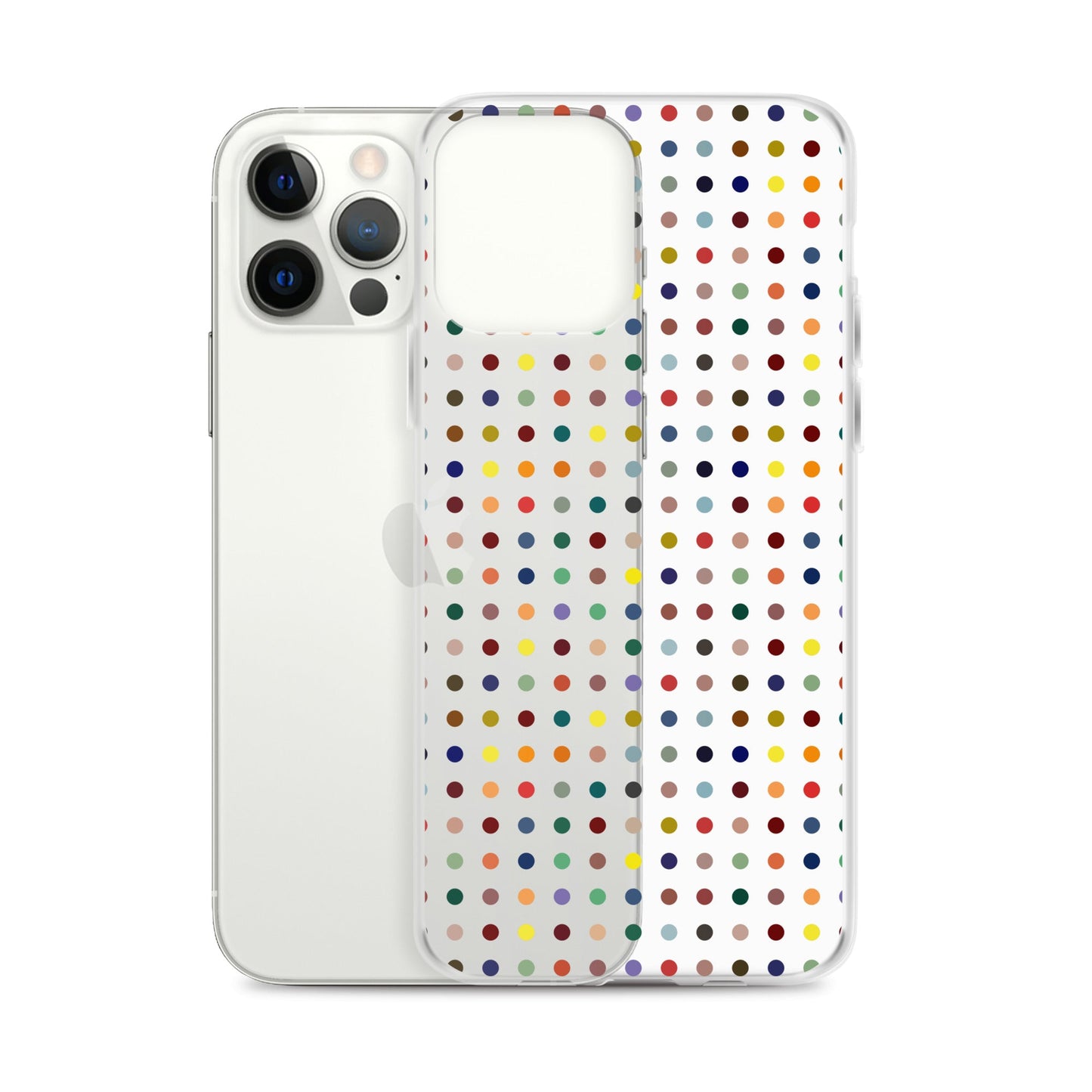 Tiny Colorful Retro Dots iPhone Case