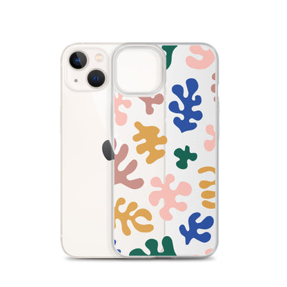 Colorful Cut Outs iPhone Case