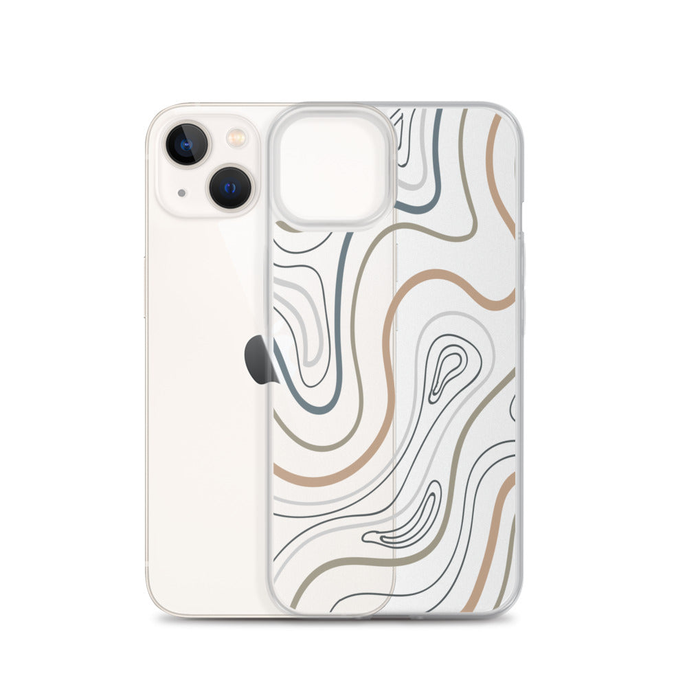 Line Art Minimalist iPhone Case