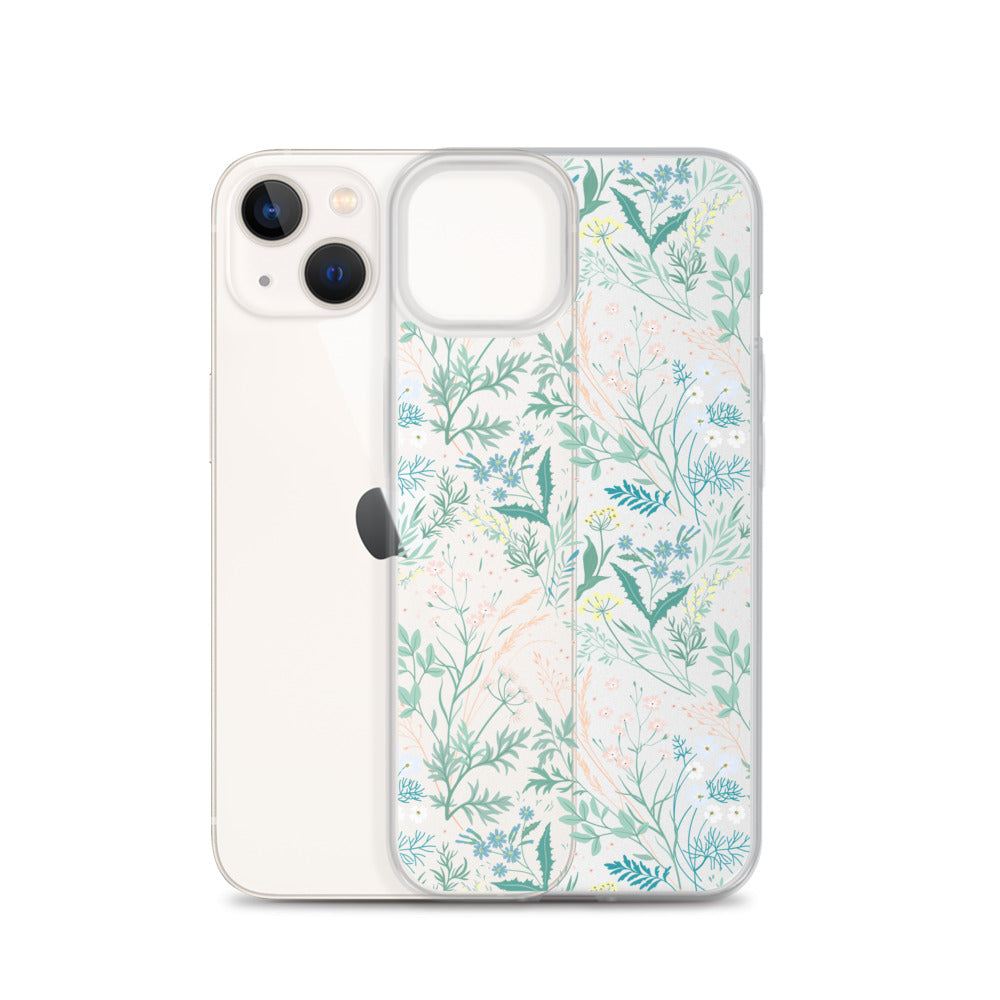Eclectic Light Floral iPhone Case