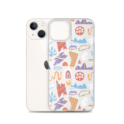 Abstract Shapes iPhone Case