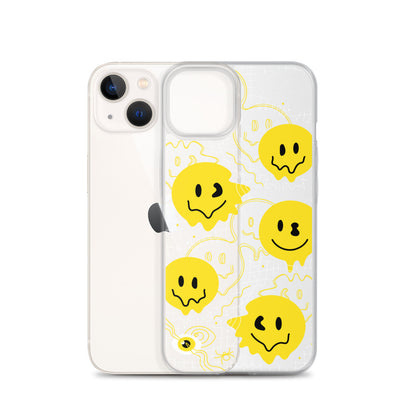 Trippy Smiling Faces - Stoner's iPhone Case