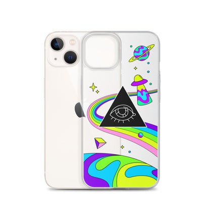 Shrooms and Rainbows iPhone Case