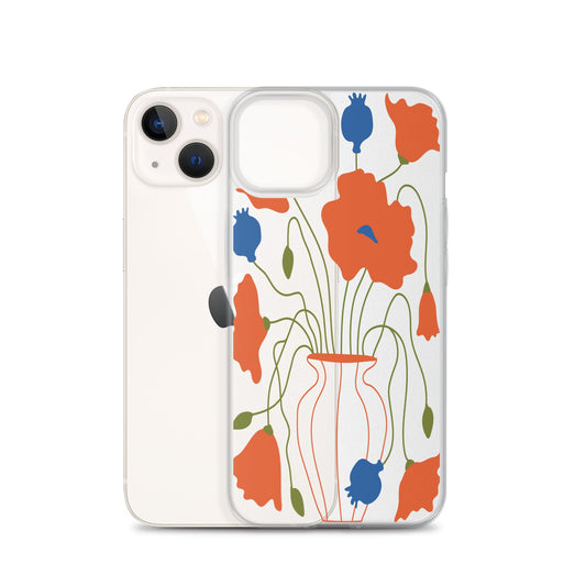 Danish Design Poppies Flower iPhone Case