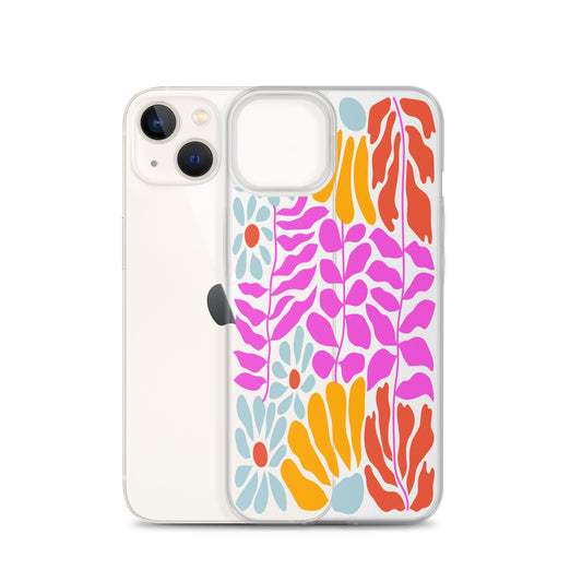 Colorful Floral Composition iPhone Case