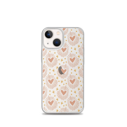 Magical Boho Sacred Heart iPhone Case