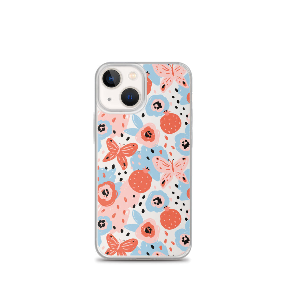 Colorful Butterflies iPhone Case