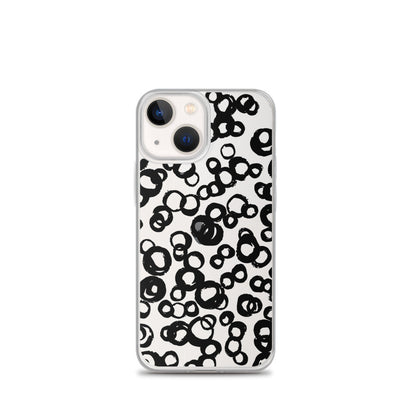 Black Aesthetic Abstract iPhone Case