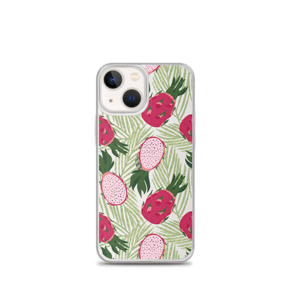 Green Pink Pitaya iPhone Case