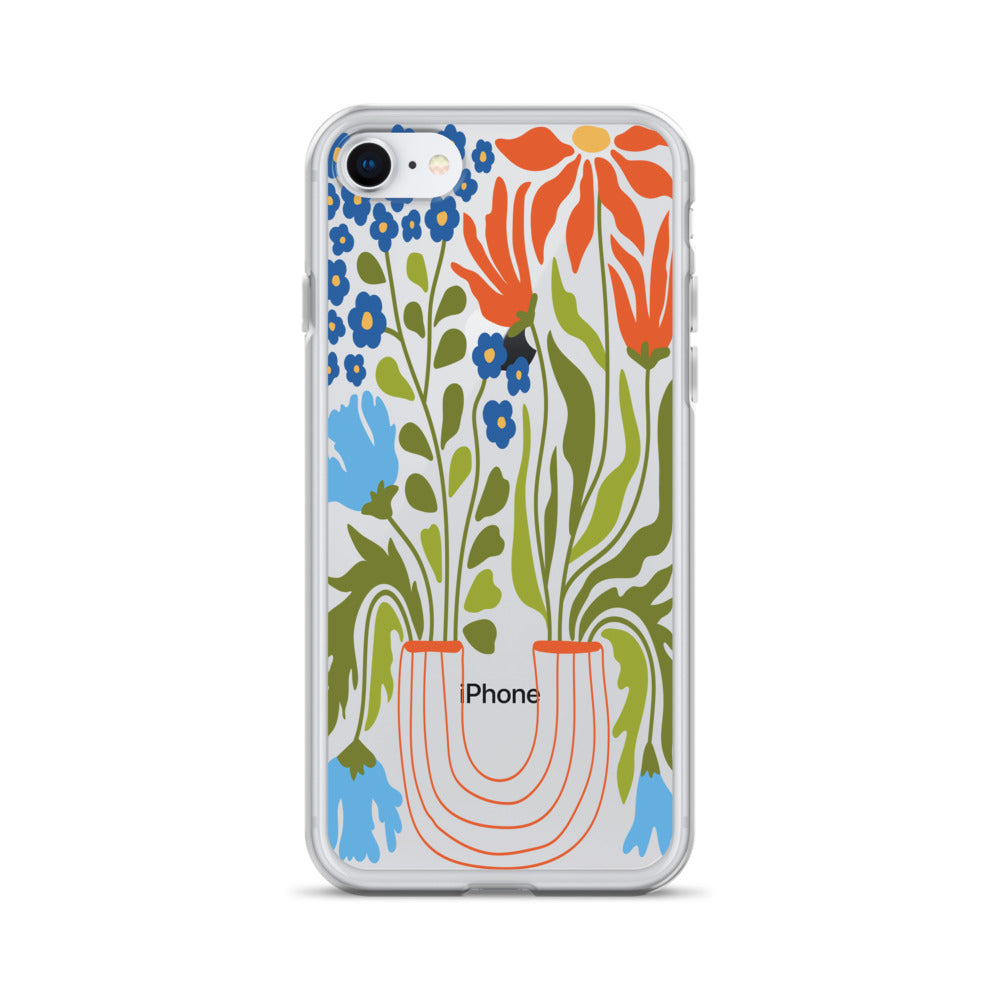 Unique Floral Design iPhone Case