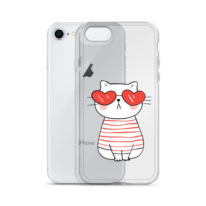 Love Cute Cat iPhone Case