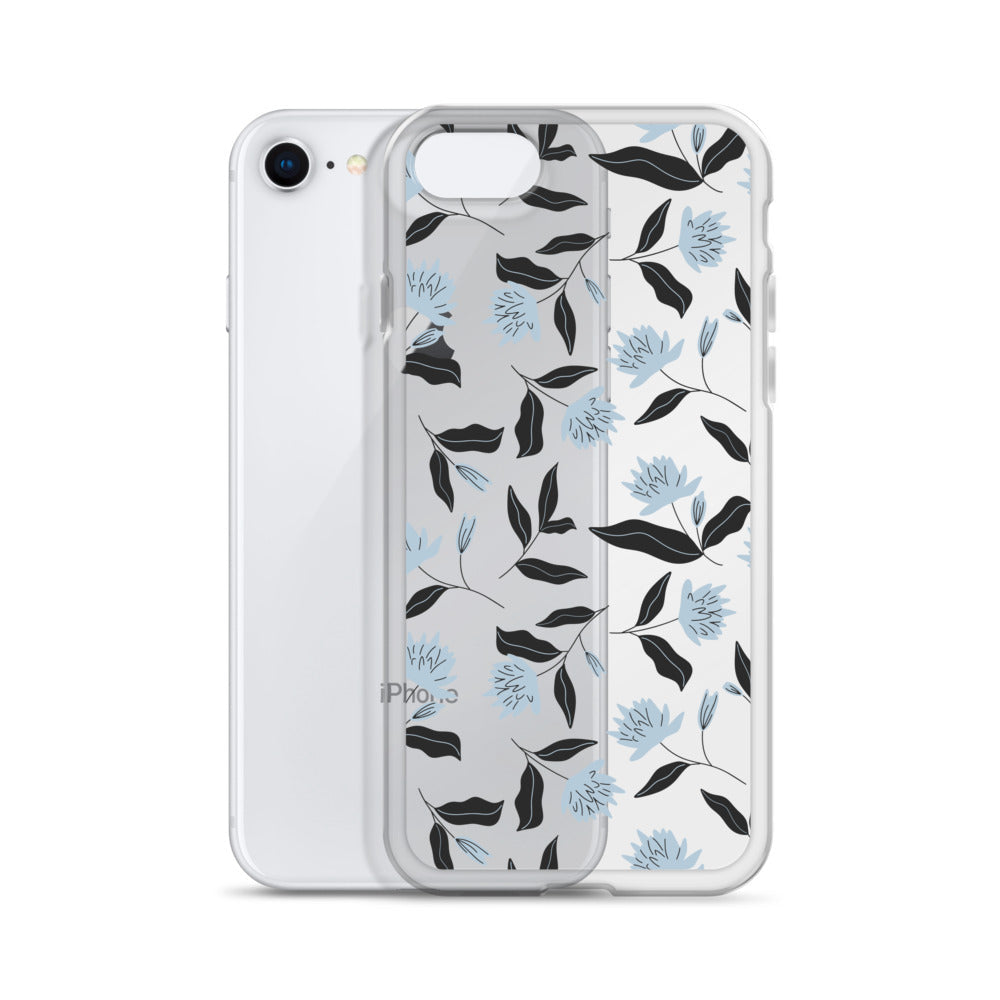 Blue Flowers iPhone Case