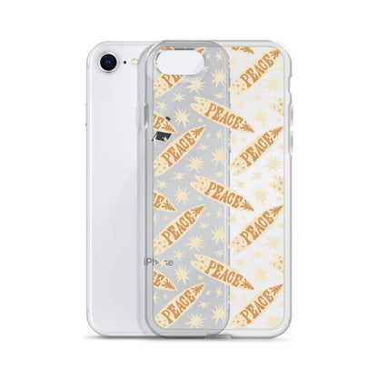 Surfing Camp Peace iPhone Case