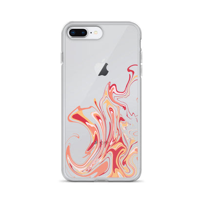 Abstract Liquid Swirl iPhone Case